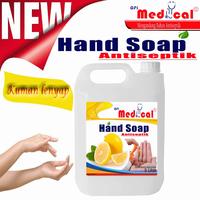 Gambar Handsoap 5 Liter Sabun Cuci Tangan Antiseptik Aroma Jeruk Lemon Non DT dari setia1.shop Kab. Tangerang 2 Tokopedia