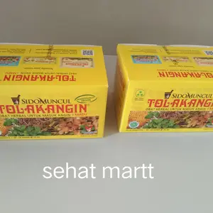tolak angin cair 1 box isi 12 sachet
