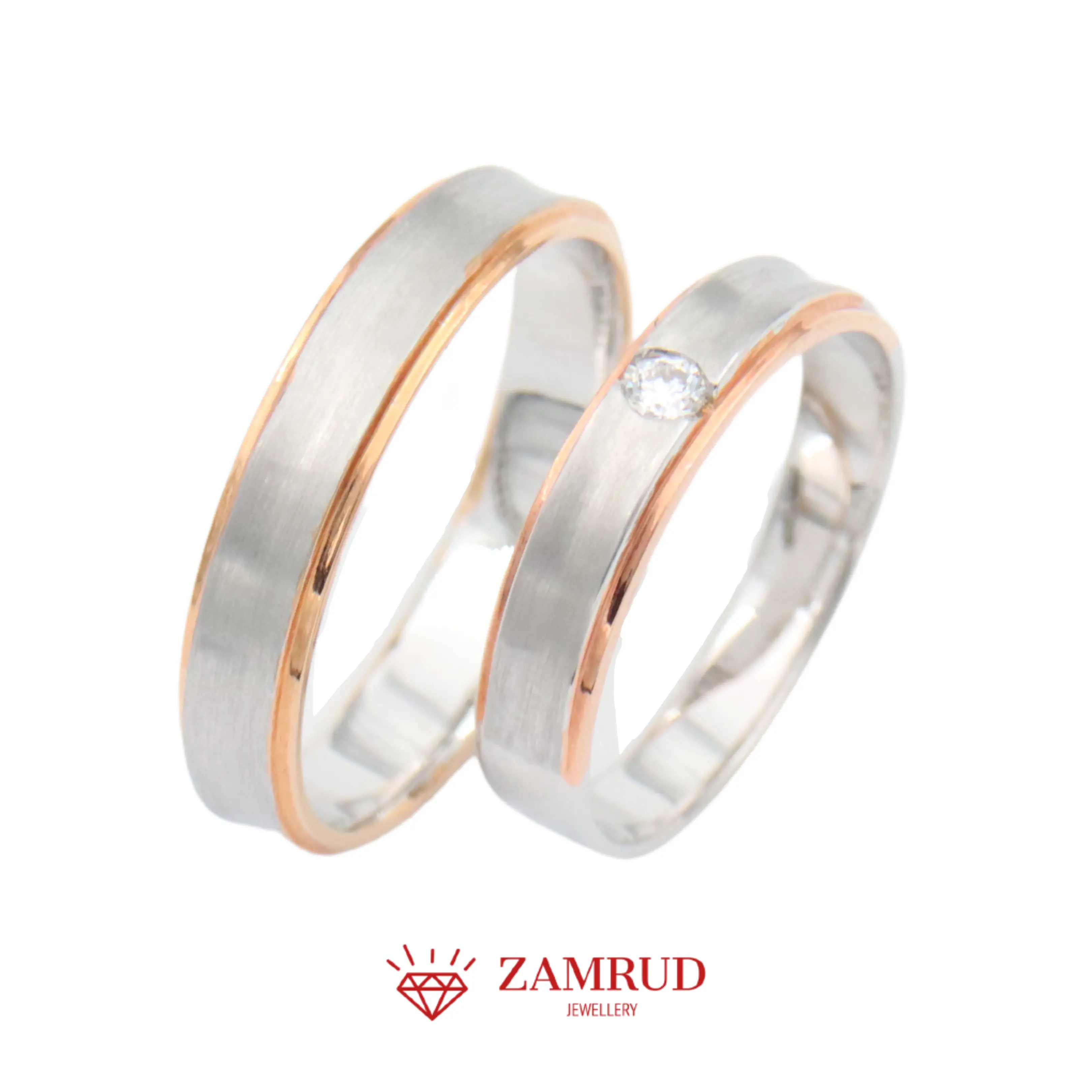 Wedding Ring Berlian 3896-13581 WR Zamrud Jewellery