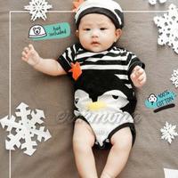 Gambar JUMPER BAYI LUCU BAJU BAYI LAKI LAKI PEREMPUAN KARAKTER PENGUIN HITAM dari Mall-Baby Kota Tangerang Selatan 1 Tokopedia