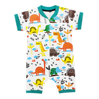 Gambar Wakakids Jumpsuit Bayi Anak Laki Laki Jumper Zipper Dinosaur 3708 dari Wakakids Kota Administrasi Jakarta Pusat 2 Tokopedia