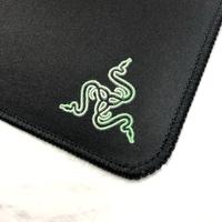 Gambar Mousepad Kain Medium 29 x 25 cm Jahit Pinggir Lentur Tidak Licin Bahan Kain dengan Logo Hijau - Hitam Razeer dari Click & Go Tokopedia Kota Bandung 3 Tokopedia
