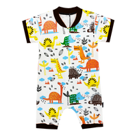 Gambar Wakakids Jumpsuit Bayi Anak Laki Laki Jumper Zipper Dinosaur 3708 dari Wakakids Kota Administrasi Jakarta Pusat 3 Tokopedia