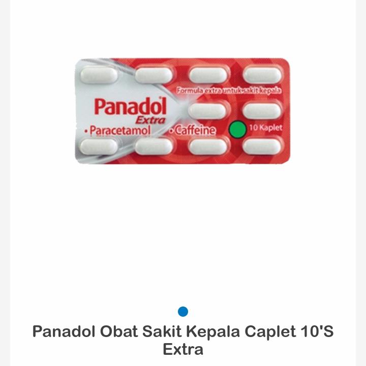 PANADOL MERAH OBAT SAKIT KEPALA
