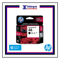 Gambar Tinta HP 46 Black / Hitam Original Ink Cartridge dari Integra Official Store Kota Administrasi Jakarta Utara 2 Tokopedia