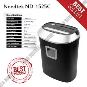 Penghancur Kertas Needtek ND1525C