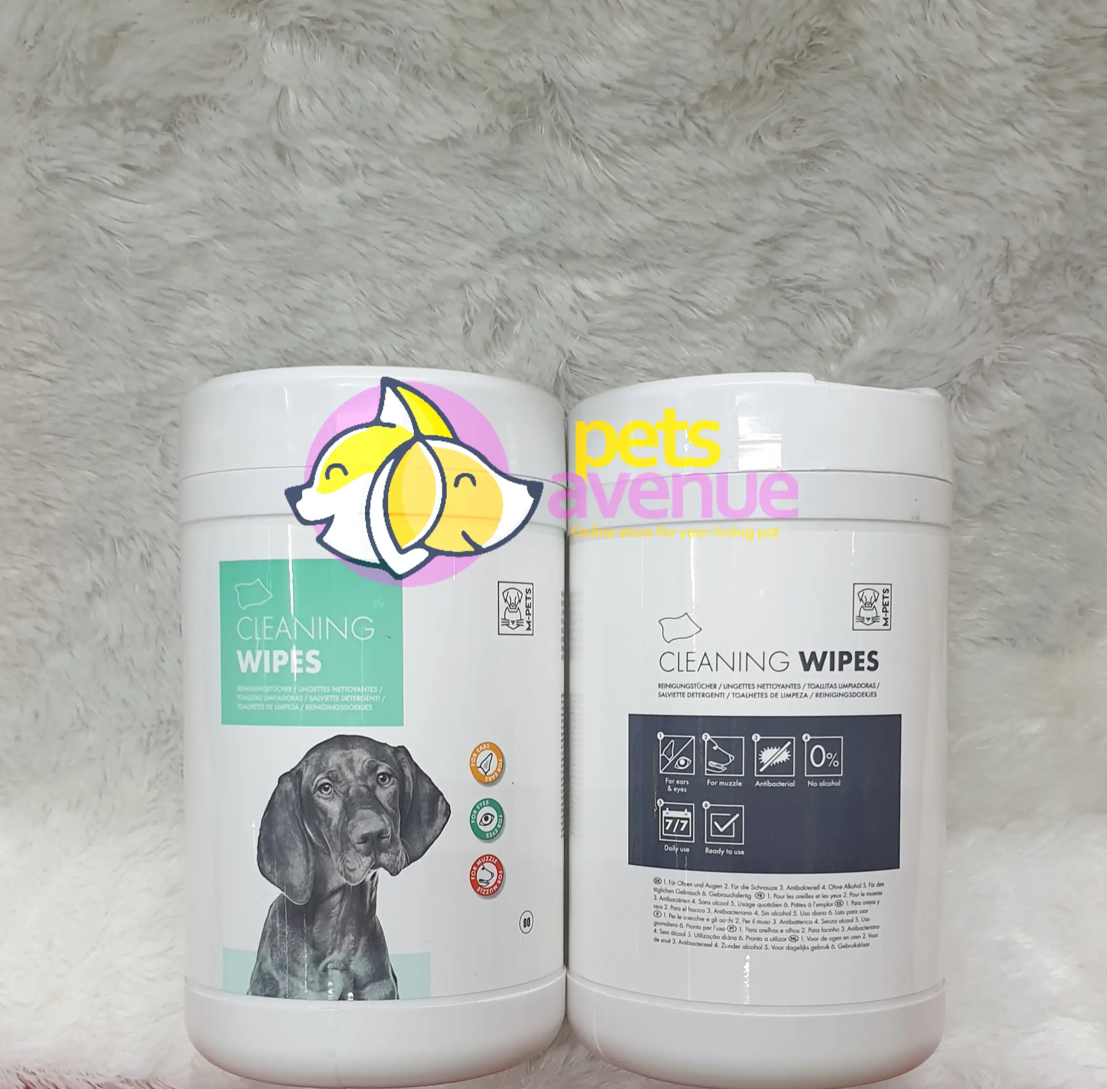 tissue basah pembersih anjing dan kucing mpets cleaning wipes 80pcs