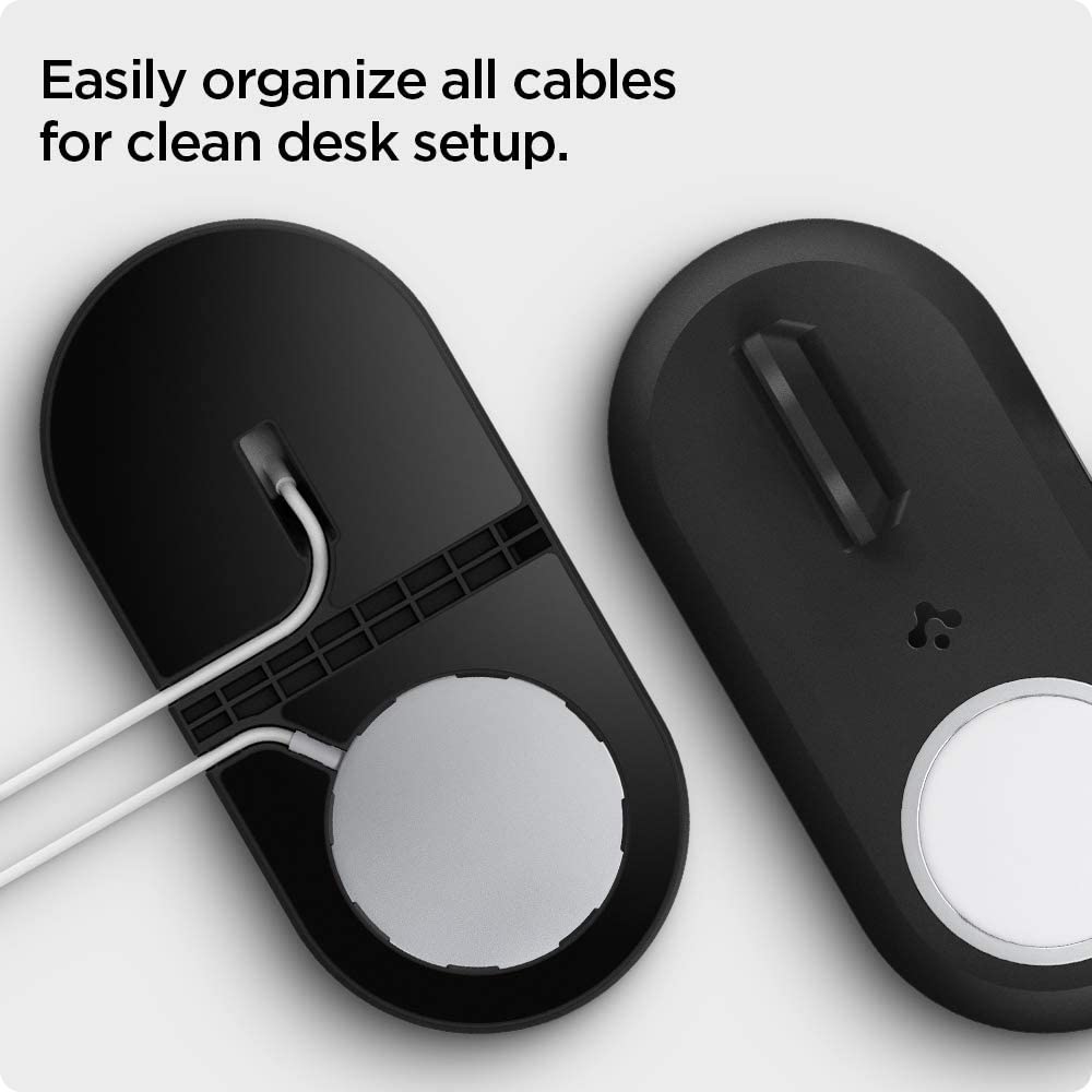 Case Apple Magsafe Dock Apple Watch Spigen Stand 2 in 1 Mag Fit Duo