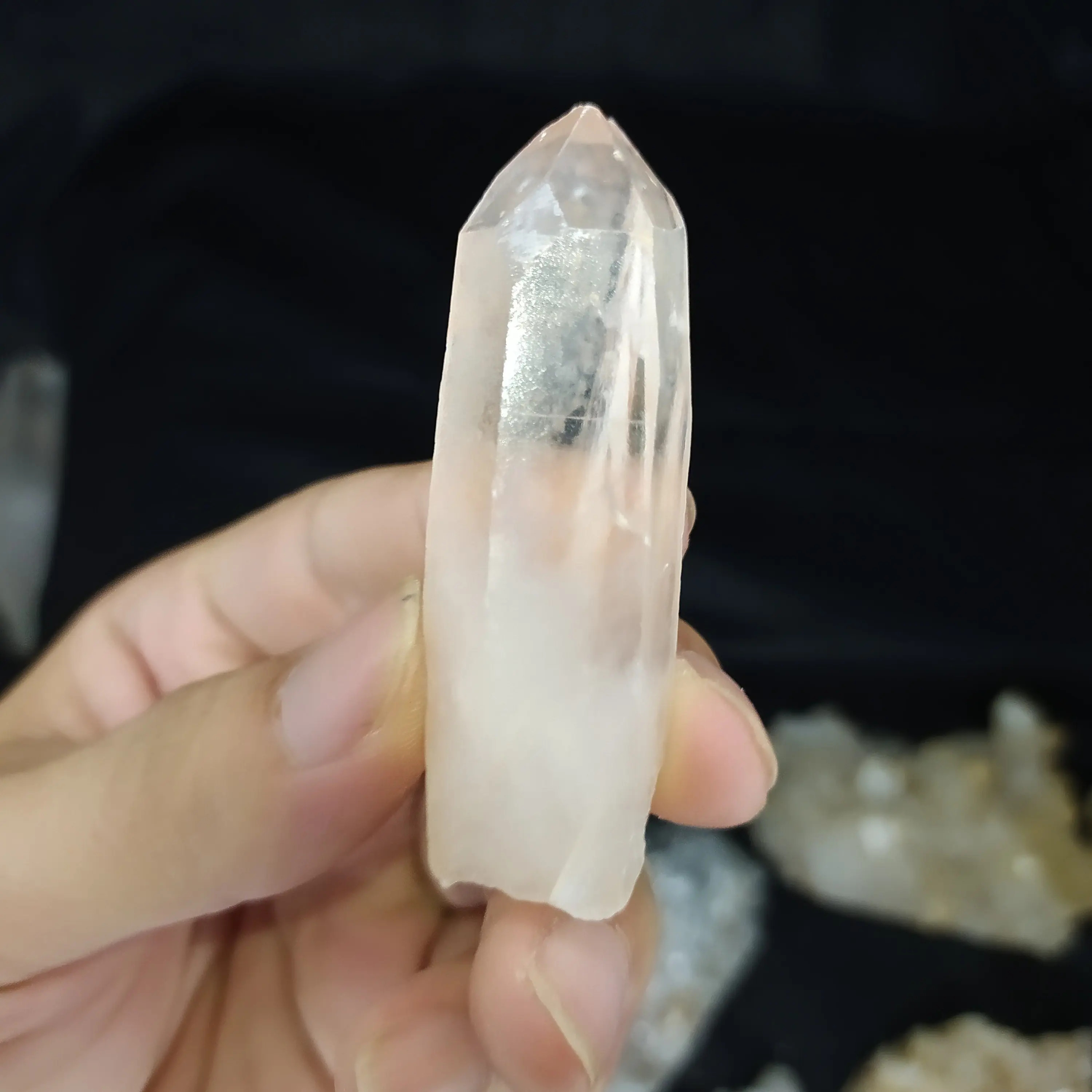 Clear Quartz Stick Point Natural Crystal Mineral Specimen