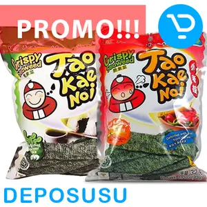 Tao Kae Noi CRISPY Seaweed | Rumput Laut Krispi TaoKaeNoi 32g