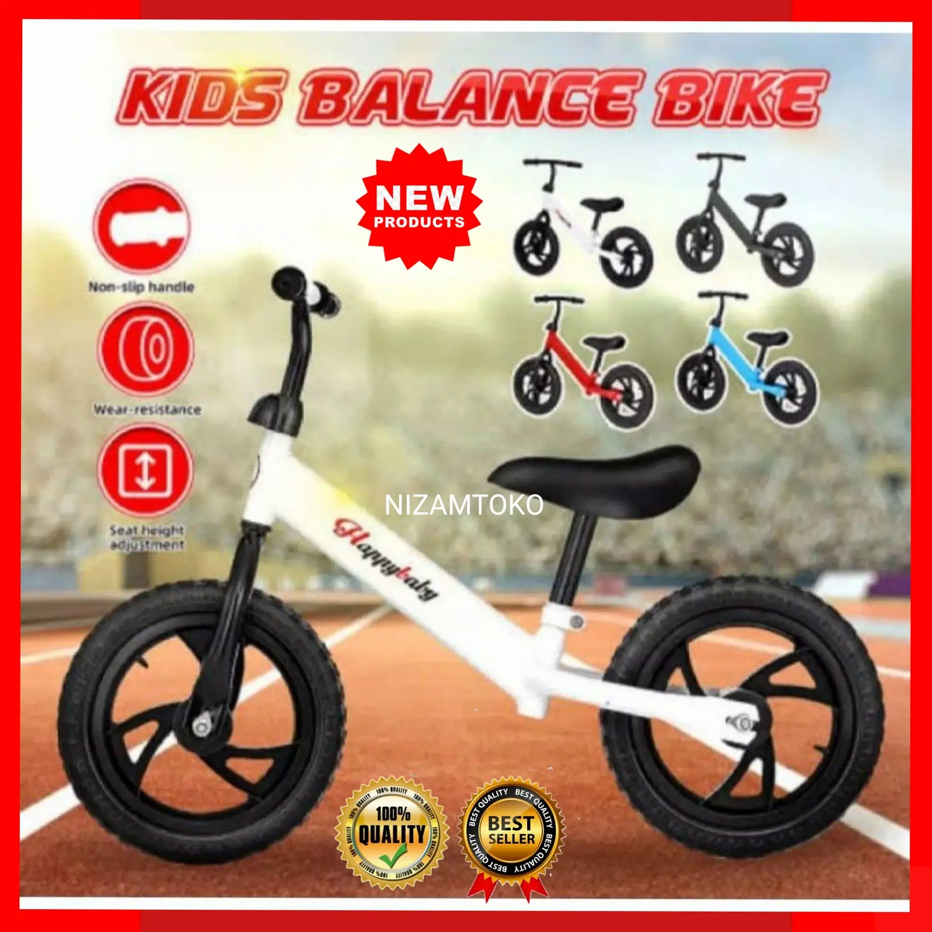 Balance bike / Push bike / Sepeda Anak Sepeda tanpa pedal