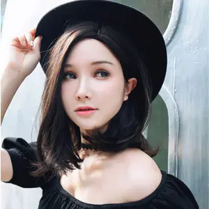 Lace Wig Korea Wig Wanita Rambut Palsu Wanita Bisa COD Gosend