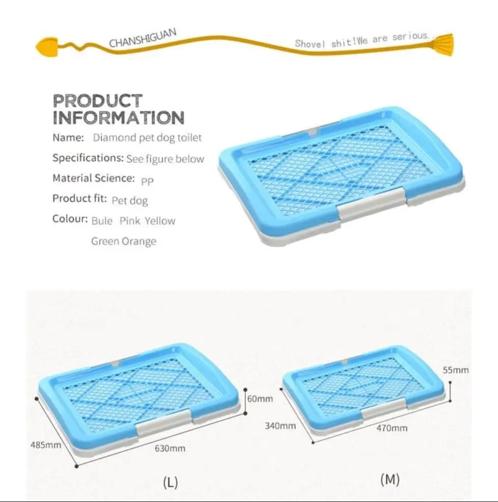 Pet Toilet Pee Pad Gamma Size 64 x 49 cm Dog Training Pad litter Large