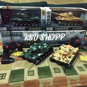 REMOTE CONTROL TANK-MAINAN TANK-TANK TEMPUR