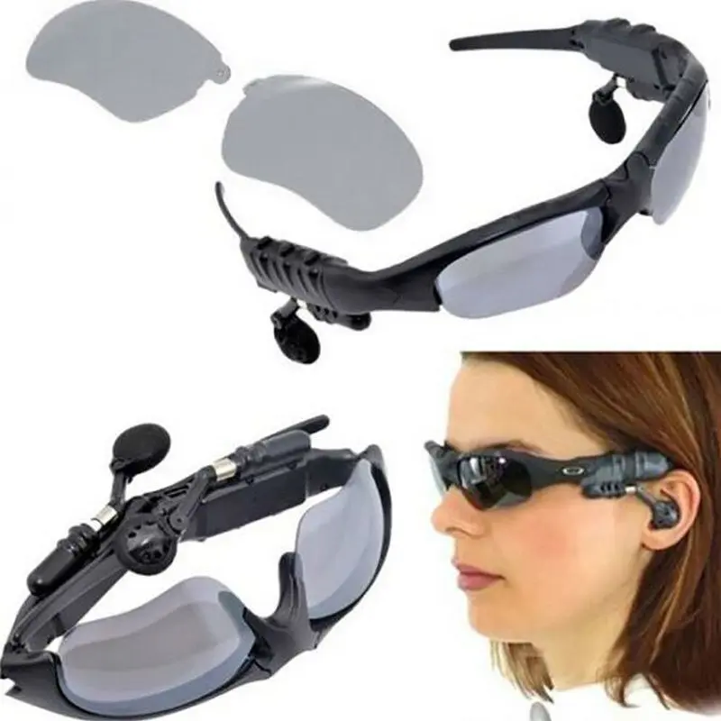 Kacamata 5 Customizable Lens Dengan Earphone Bluetooth 2