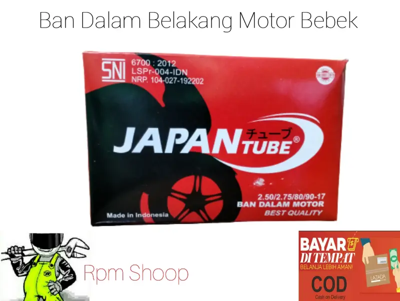 Ban Dalam Motor Ring 17 - 80/90 JAPANtube 0