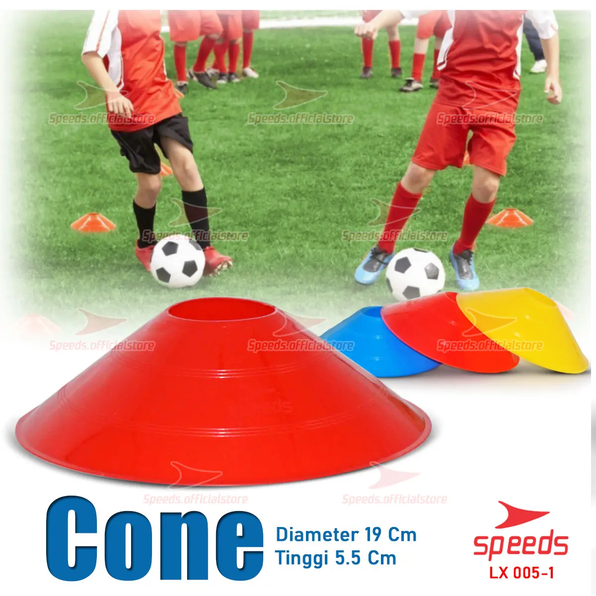 Cone Mangkuk bola kaki futsal training Latihan Kun Mangkok Marker005-1