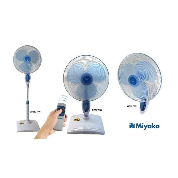 Gambar Miyako Kipas Angin 3in1 TJR-101 + Remote Tegak Duduk Dinding dari Nature of Beauty Kota Palembang Tokopedia