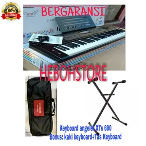 Keyboard piano ANGELET XTS 690 PRO  komplit +bonus kaki keyboard ORIGINAL