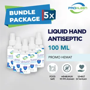 [BUNDLE] Hand Sanitizer CAIR 70% Food Grade PROKLEEN 100mL - 5pcs