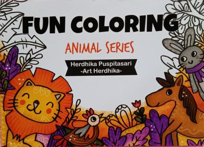 Gambar FUN COLORING SERIES TEMA - Merah dari KETEMUBUKUONLINE Kab. Sleman 3 Tokopedia