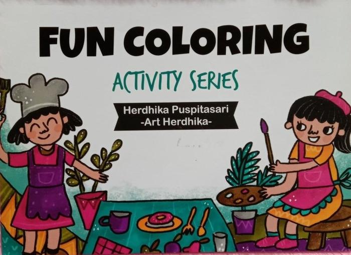 Gambar FUN COLORING SERIES TEMA - Merah dari KETEMUBUKUONLINE Kab. Sleman 2 Tokopedia