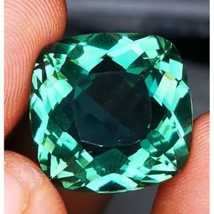 Natural Green Prasiolite Top Luster Green Luster + Memo SGR Lab