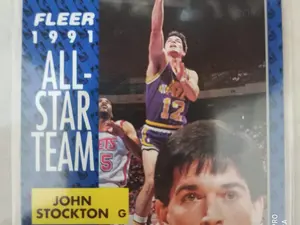 1991-92 Fleer John Stockton ALL STAR