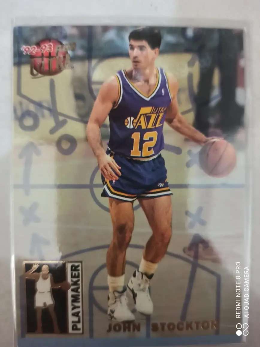 1992-93 Fleer Ultra Playmaker John Stockton