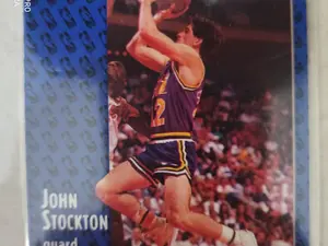 1991-92 Fleer Basketball #203 John Stockton