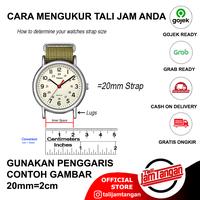 Gambar Tali Jam Tangan Kulit Warna Biru Jahitan Putih Ukuran 20mm, 22mm, 24mm - Biru, 20mm dari Tali Jam Tangan com Kota Tangerang Selatan 5 Tokopedia