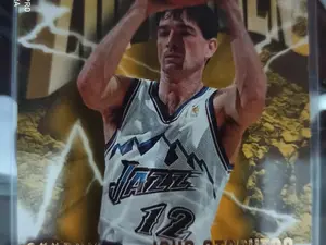 1996-97 SkyBox Z-Force #196 John Stockton ZUP