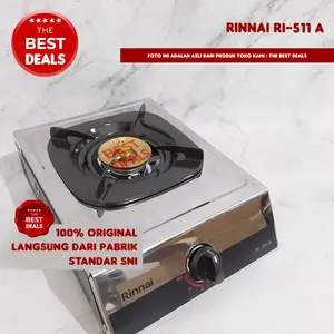 Kompor Gas API BESAR 1 Tungku Rinnai RI 511 A
