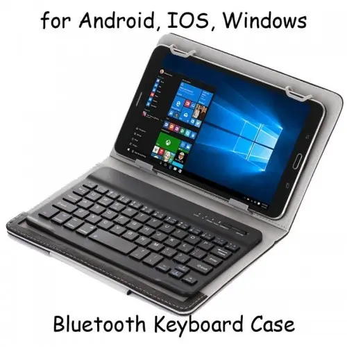 Keyboard Bluetooth Universal Case Tab Tablet 7 8 Inch Samsung Lenovo 0