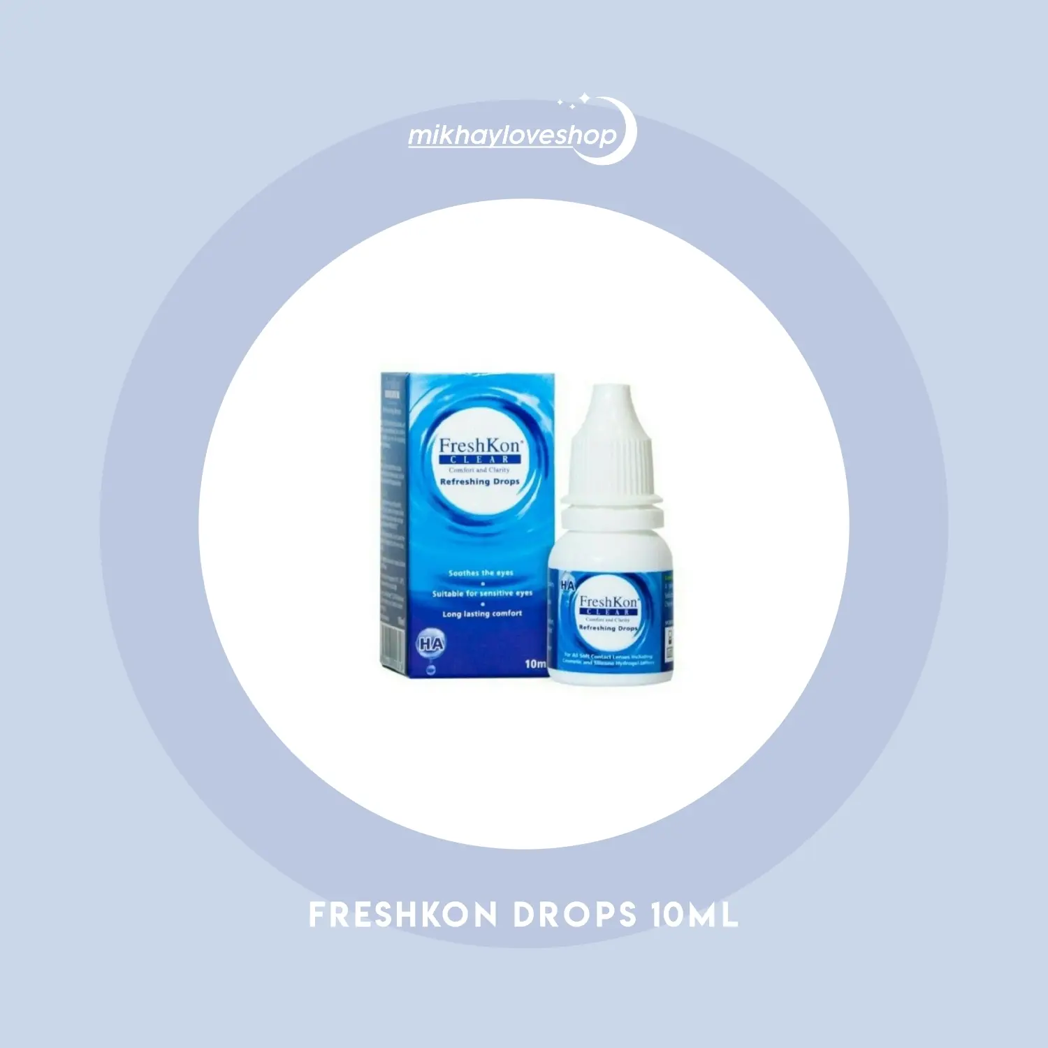 FreshKon Clear Refreshing Drops 10ml | Tetes Mata [Mikhayloveshop]