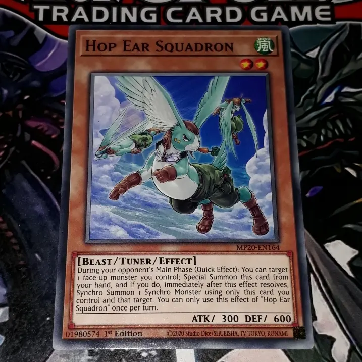 Yugioh TCG Hop Ear Squadron MP20 EN1 64 [Common]