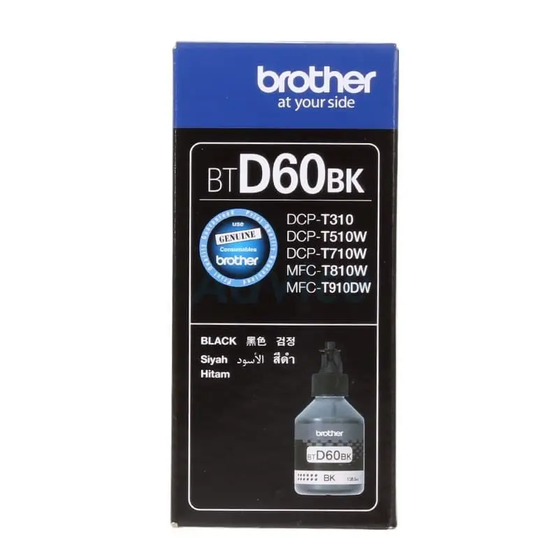 BROTHER Tinta BT-D60BK | BTD60BK | BTD60 BK Original Black 0