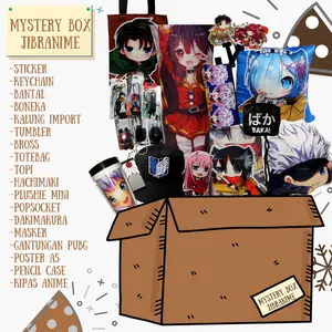 mystery box anime jujustu titan haikyuu boku no hero waifu husbu