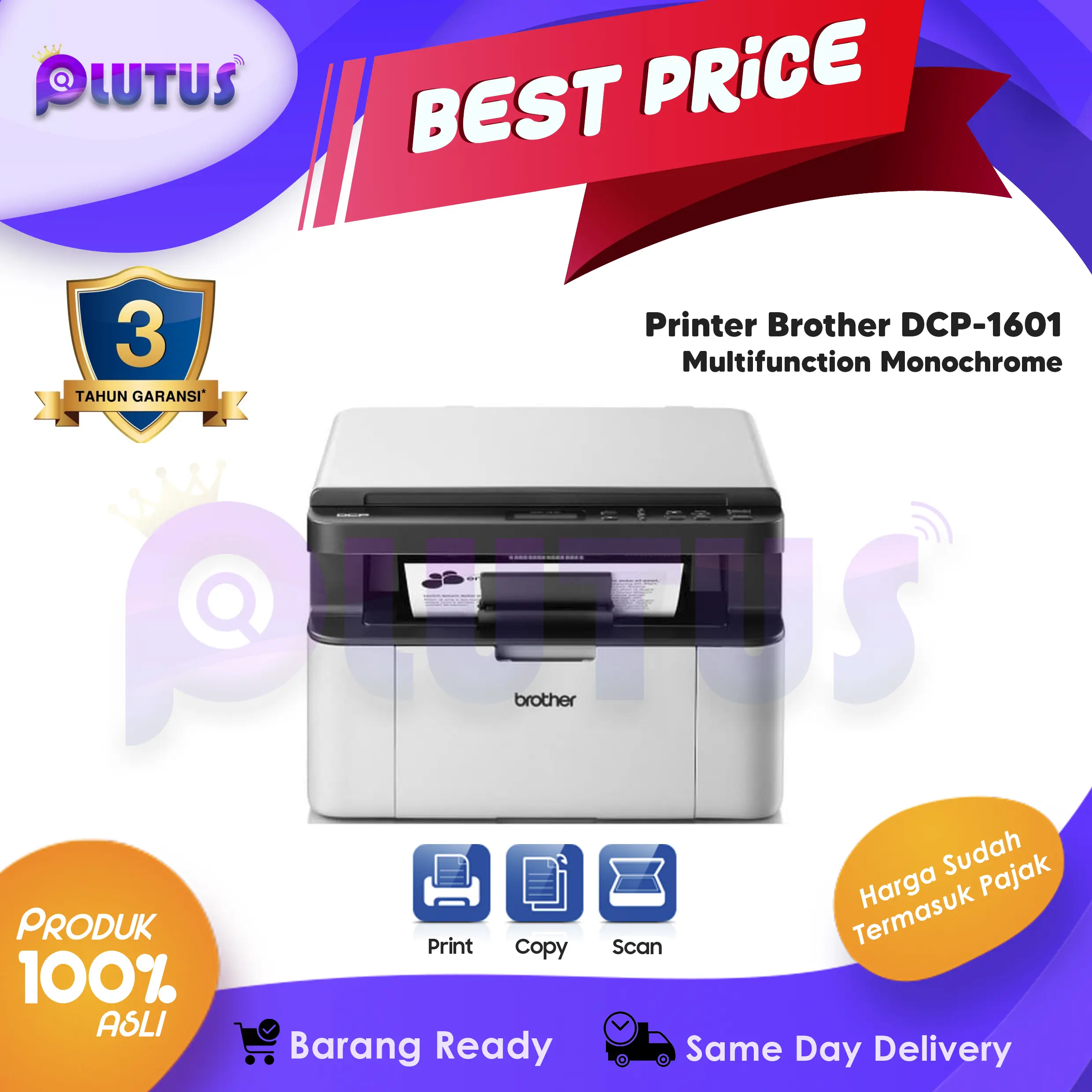 Printer Brother DCP-1601 Multifunction DCP1601Monochrome