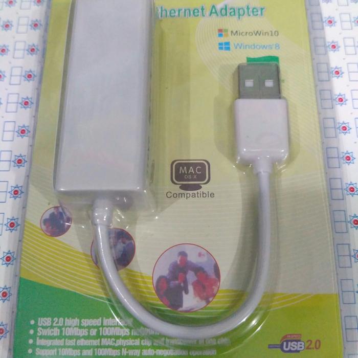 Gambar Usb to lan Ethernet RJ45 Kabel /Usb lan adapter / converter usb to lan dari osakasparepart Kota Surabaya Tokopedia