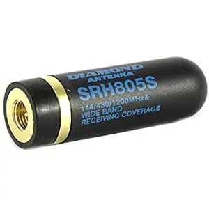 Mini Antena HT Diamond SRH805S SMA Male ORIGINAL Wide Band Pendek