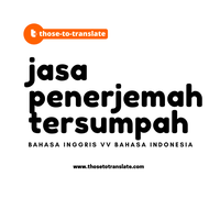 Gambar Penerjemah Tersumpah Bahasa Inggris dari Jasa Penerjemah Tersumpah T2T Kota Tangerang 2 Tokopedia