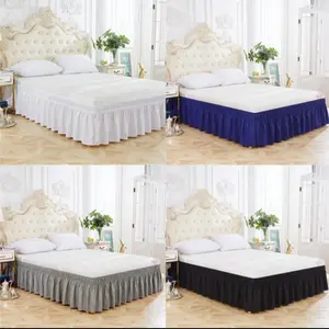 BED SKIRT BEDSKIRT / PENUTUP DIVAN / PENUTUP KOLONG HITAM