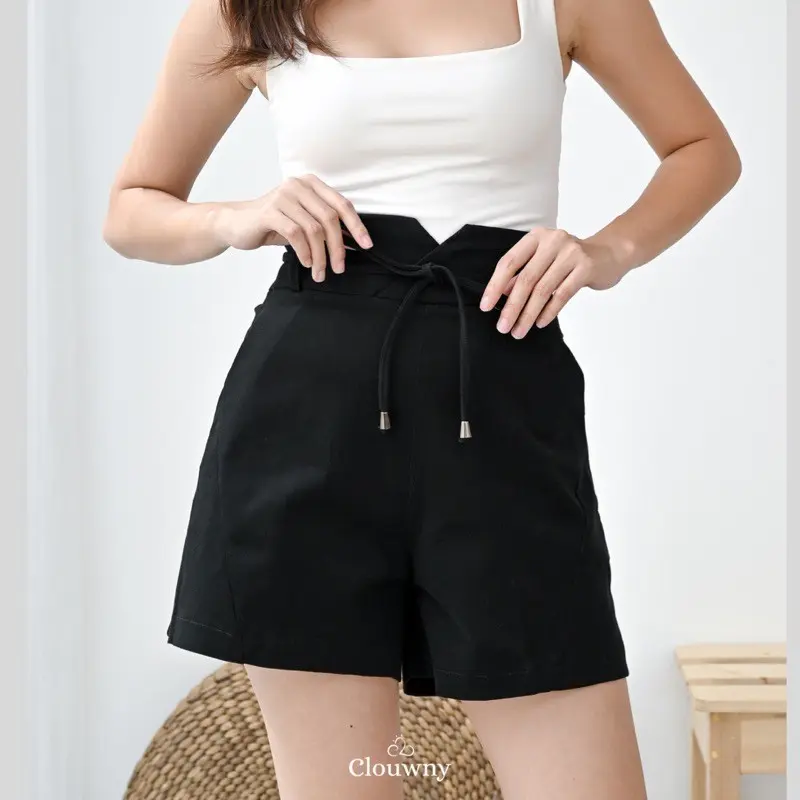 CLOUWNY - Lupita Short Pants Premium Cotton Celana Pendek Fit to XL 0
