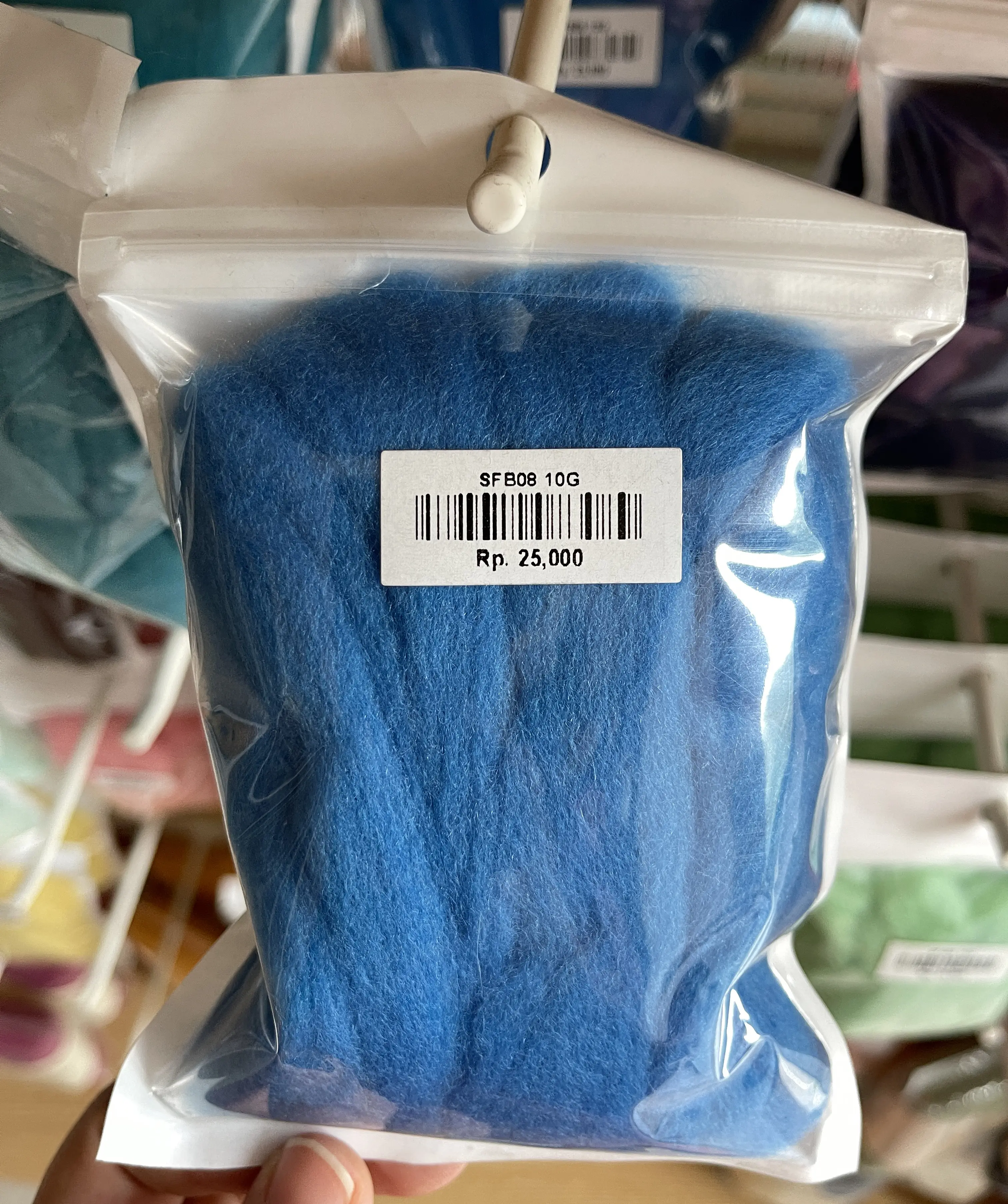 Felt wool roving short fiber SFB08
