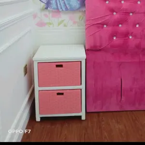 lemari laci rotan sintetis 2 atas