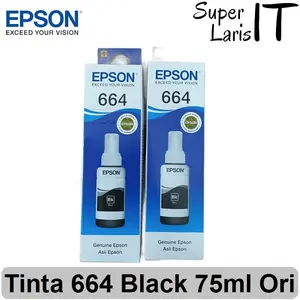 TINTA EPSON 664 BLACK 75Ml ORIGINAL