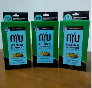 NYU cat pewarna rambut henna shampo hair colour