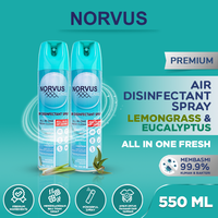 Gambar NORVUS - Bundling 2 pcs 550ml LG & EC Air Disinfectant Spray Aerosol dari Norvus Indonesia Kota Administrasi Jakarta Barat 1 Tokopedia