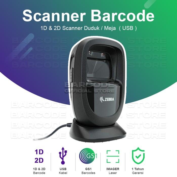 Gambar Scanner Barcode Zebra DS9308 / DS-9308 Omni Imager Scan 1D & 2D USB dari Barcode Store Solutions Kota Administrasi Jakarta Pusat Tokopedia